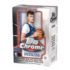 2025-2026 Topps Chrome Basketball Blaster Box Product Image