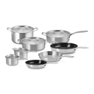 13pc Essential Stainless Steel Cookware Set Product Image