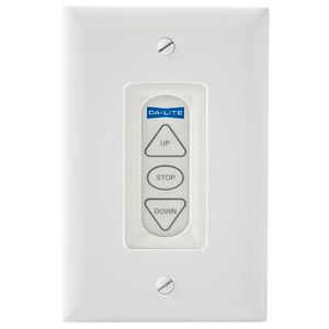 Da-Lite Three-Button Low Voltage Control Switch (W Product Image