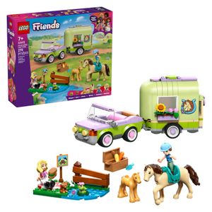 LEGO - Friends Horse & Baby Foal Trailer 42695 Product Image