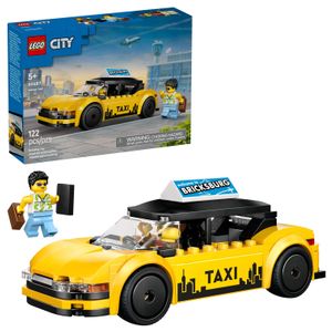LEGO - City Yellow Taxi Car Building Toy 60487 Product Image