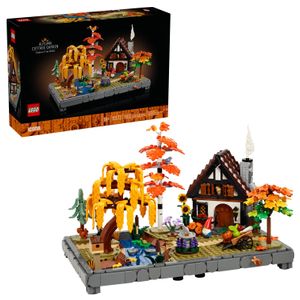 LEGO - Icons Autumn Cottage Garden Building Set 11372 Product Image