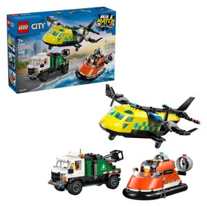 LEGO - City Airplane, Service Truck & Hovercraft Remix 60505 Product Image