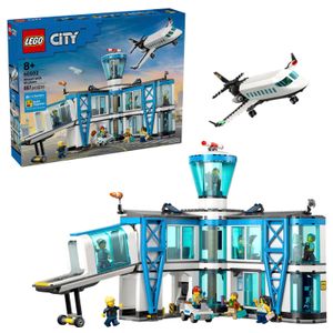 LEGO - City Airport with Airplane Building Toy 60502 Product Image