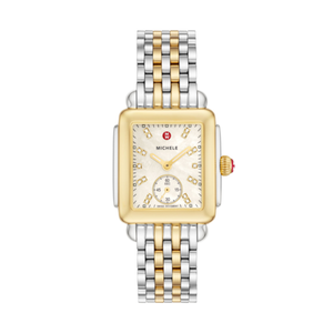 Michele Deco Mid Two-Tone 18K Gold-Plated Diamond Dial Watch Product Image