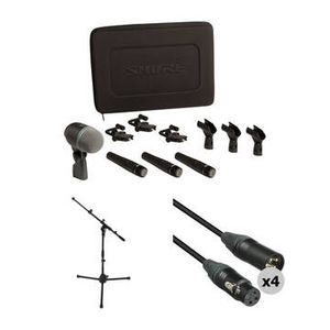 Shure DMK57-52 Drum Mic Kit for Live Settings with Product Image