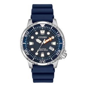 Men's Promaster Dive Eco-Drive Dark Blue Polyurethane Strap Watch, Blue Dial Product Image