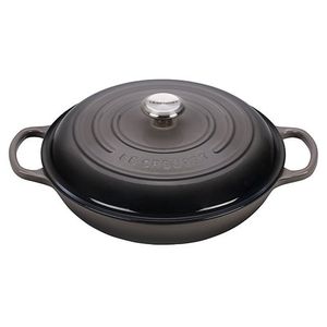 3.5qt Signature Cast Iron Braiser Oyster Product Image