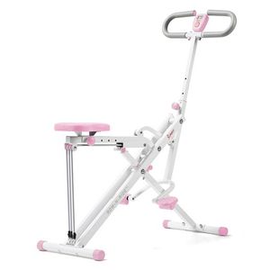 Upright Row-N-Ride Squat Assist Trainer For Abs & Glutes Pink Product Image