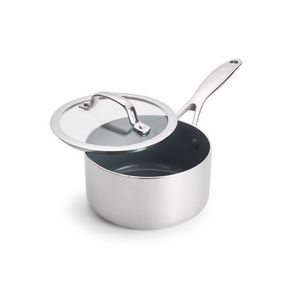 Valencia Pro Stainless Steel 1.6qt Saucepan w/ Lid Product Image