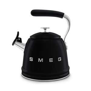 Stainless Steel Whistling Stovetop Kettle Black Product Image