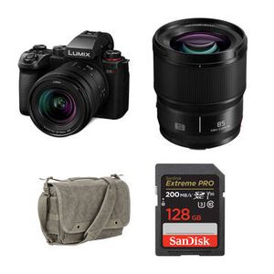 Panasonic DC-S5MII CAM/20-60mm LNS/85mm LENS/ACC Product Image
