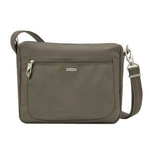 Anti-Theft Classic Small E/W Crossbody Nutmeg Product Image
