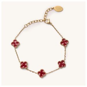 Mini Red Flora Bracelet Product Image
