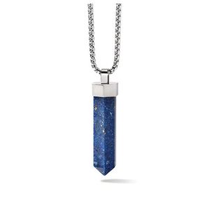 Precisionist Lapis Pendant Necklace Product Image