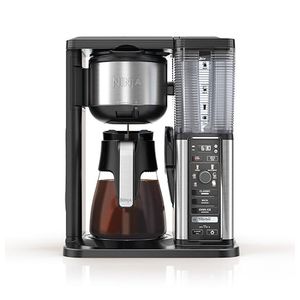 Specialty Coffeemaker w/ Fold-Away Frother & Glass Carafe Product Image