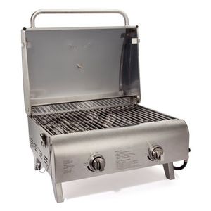 Chefs Style Stainless Tabletop Gas Grill Product Image