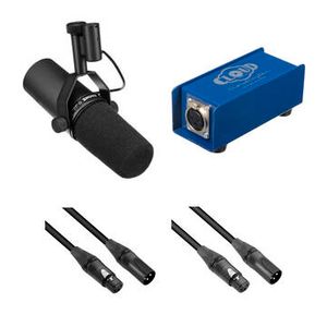 Shure SM7B Dynamic Vocal Microphone and Cloudlifte Product Image