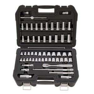 56 Piece 3/8" 6 & 12 Point Drive Combination Socket Set Product Image