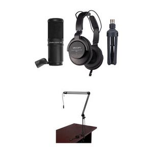 Zoom ZDM-1 Podcast Mic Kit with Mic Cable Stand an Product Image