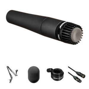 Shure SM57-LC Dynamic Vocal Microphone Broadcaster Product Image