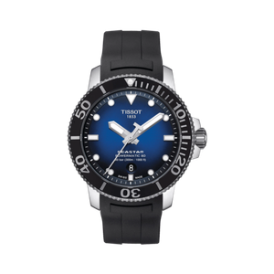 Tissot Seastar 1000 Black Rubber Strap Watch Product Image