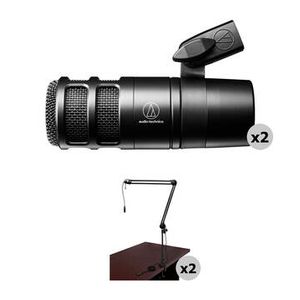 Audio-Technica AT2040 2-Person Podcast Microphone Product Image