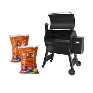 Pro 780 Smart Pellet Grill Black w/ Hickory Pellets Product Image