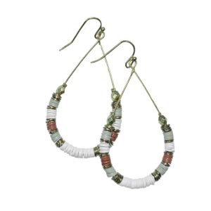 Cadence 2 Inch Drop Loop Earrings Product Image
