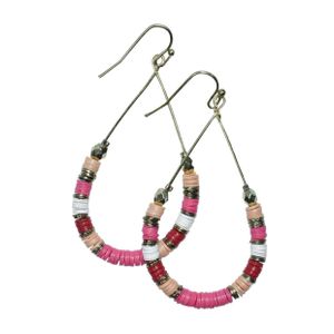Cadence 2 Inch Drop Loop Earrings Product Image