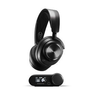 SteelSeries - Arctis Nova Pro Wireless Over-The-Ear Multi Gaming Headset for PC, PS5, PS4, Switch - Black Product Image
