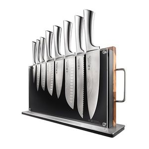 Damashiro Bodo 10pc Knife Block w/ Chopping Board Product Image