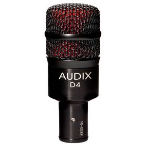 Audix D4 Hypercardioid Dynamic Drum and Instrument Product Image