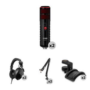 RODE X XDM-100 2-Person Podcasting Kit with Broadc Product Image