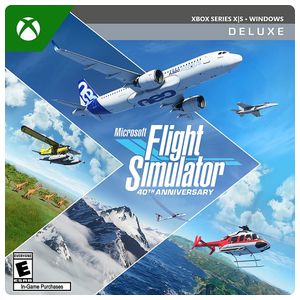 Flight Simulator: 40th Anniversary Deluxe Edition - Xbox Series X, Xbox Series S, Windows [Digital] Product Image