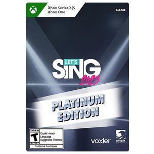 Let's Sing 2023 Platinum Edition - Xbox Series X, Xbox Series S, Xbox One [Digital] Product Image