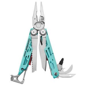 Leatherman Signal Multi-Tool (Aqua Silver&nbspClam Product Image