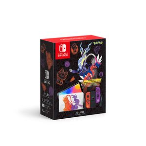 Geek Squad Certified Refurbished Switch – OLED Model: Pokémon Scarlet & Violet Edition - Nintendo Switch – OLED Model Product Image