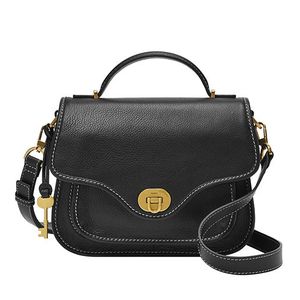 Heritage Top Handle Crossbody Black Product Image