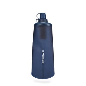Peak 1L Collapsible Squeeze Bottle w/ Filter Mountain Blue Product Image