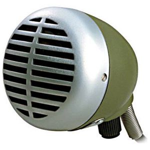 Shure 520DX Green Bullet Harmonica Microphone Product Image