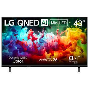 LG QNED75B 43 4K HDR Smart Mini LED TV Product Image