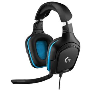 Logitech - G432 Wired Gaming Headset for PC - Black/Blue Product Image