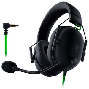 Razer - BlackShark V2 X Wired Over-the-Ear Gaming Headset for PC, PS5, PS4, Switch, Xbox X|S, and Xbox One - Black Product Image