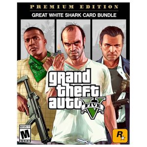 Grand Theft Auto V:  & Great White Shark Card Bundle Premium Edition - Windows [Digital] Product Image