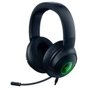 Razer - Kraken V3 X Wired Over-the-Ear Gaming Headset for PC, Mac, and Playstation 4 - Black Product Image