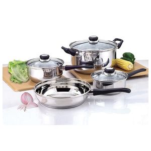 7pc Stainless Steel Cookware Set Product Image