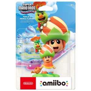 Nintendo - amiibo™ - Poplin & Prince Florian - Super Mario Bros.™ Wonder Series - Multi Product Image