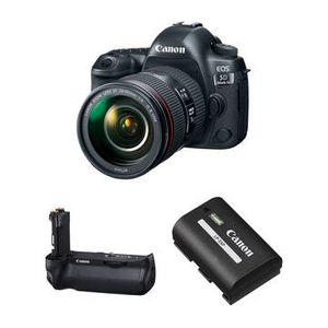 Canon EOS 5D MRK IV CAM/24-105 LNS/GRIP/BATT Product Image