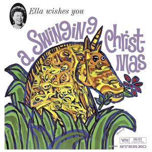 Ella Fitzgerald: Ella Wishes You a Swinging Christmas [LP] - VINYL Product Image